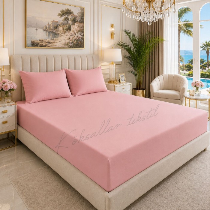 Pembe Penye Çarşaf